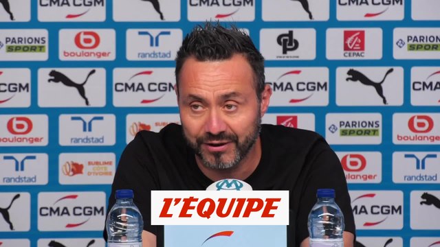 De Zerbi : « On doit être capable de jouer au Vélodrome comme à l'extérieur » - Foot - L1 - OM