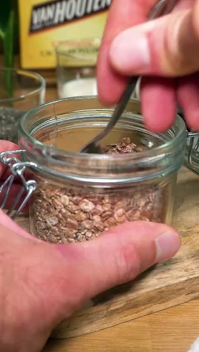 Overnight oats tiramisu 🥣 Idée petit déjeuner Ep.3