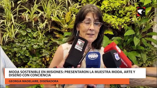 Moda sostenible en Misiones presentaron la muestra moda, arte y diseño con conciencia