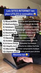 Les SITES INTERNET les plus UTILES à connaître de la semaine 😱🚀
