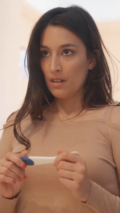 Quand elle a une grande nouvelle à annoncer