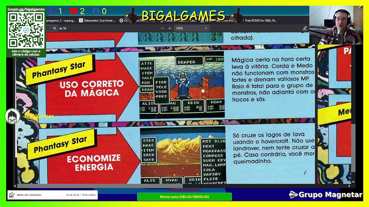 Phantasy Star, Ghouls & Ghosts, Global Defense, Golvelius, Mercs, Master, Supetaticas, Super Game #10, Maio de 1992 - 2024-06-27_10-25-16