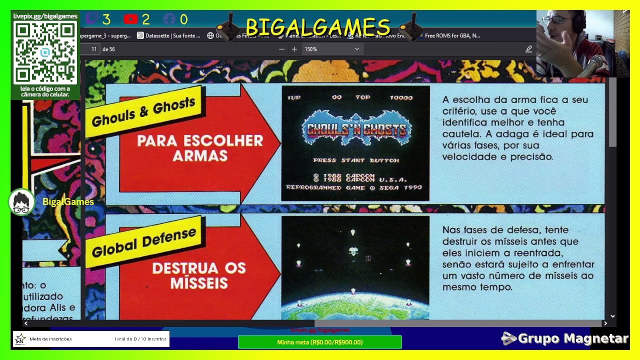 Phantasy Star, Ghouls & Ghosts, Global Defense, Golvelius, Mercs, Master, Supetaticas, Super Game #10, Maio de 1992 - 2024-06-27_11-24-19
