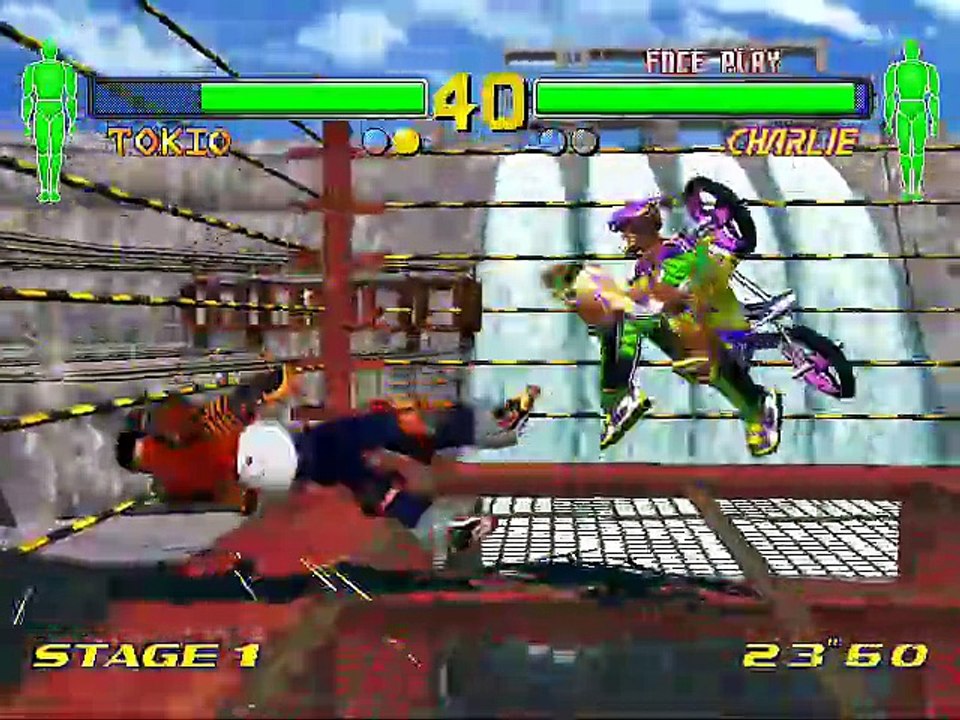Fighting Vipers 2 online multiplayer - dreamcast
