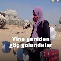 Açlık ve yoksunluk içinde yeniden zorunlu göç! Nereye gideceklerini bilmiyorlar