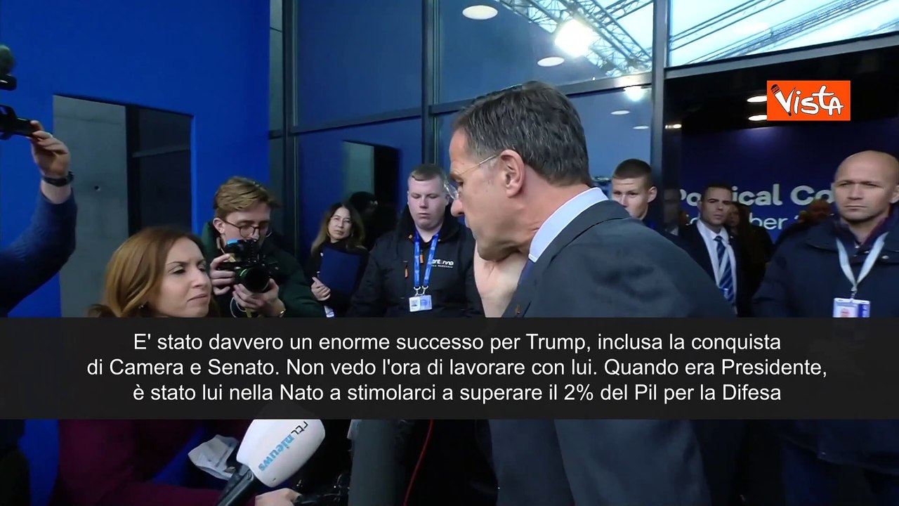 Vittoria Trump, Rutte: Merito suo aumento spesa Nato, non vedo l'ora di lavorare con lui
