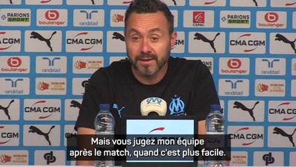 Marseille - De Zerbi : "Il faut être patient avec Wahi"