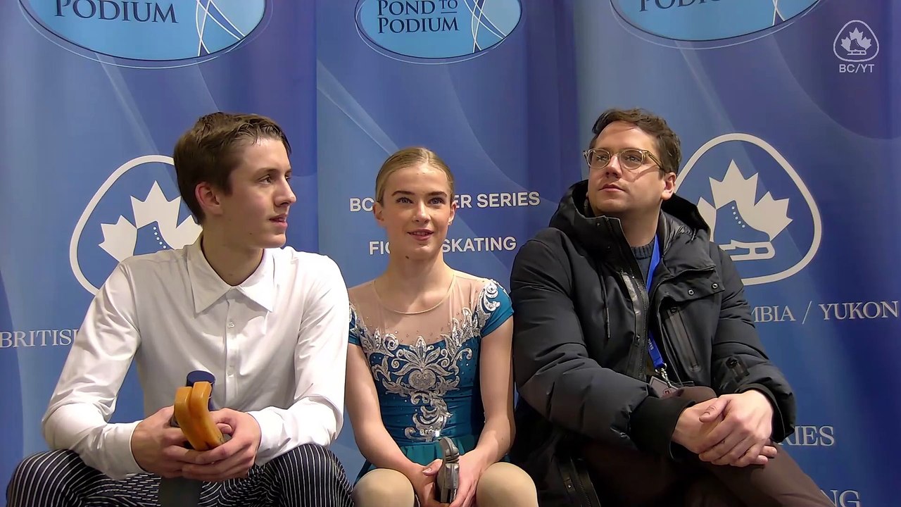 Pre-Novice Pair Short Program 2025 Skate Canada BC/YT Super Series Sectionals - Meeker Arena