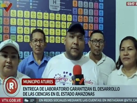 Más de 20 laboratorios de ciencias son entregados en instituciones educativas del edo. Amazonas