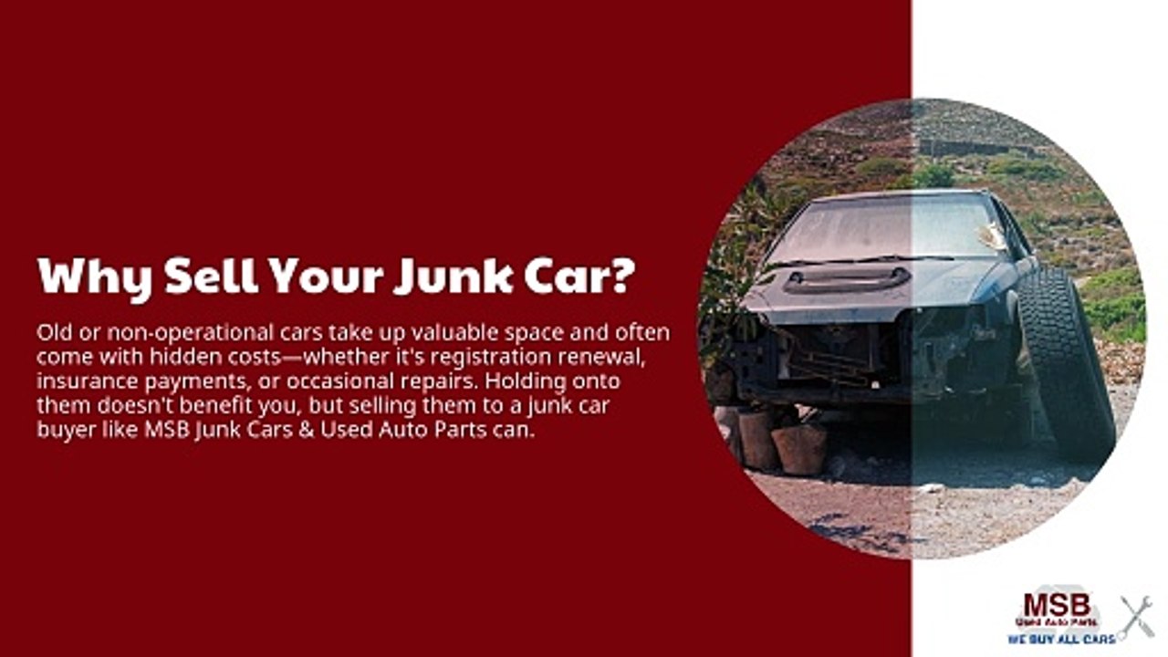 Turn Your Junk Car into Cash in Cape Coral, FL | MSB Junk Cars & Used Auto Parts