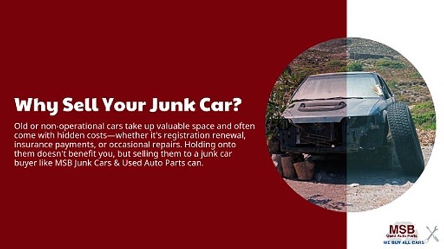 Turn Your Junk Car into Cash in Cape Coral, FL | MSB Junk Cars & Used Auto Parts