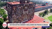 Estudiantes de la UNAM le deben a las bibliotecas de la universidad más de 9 mdp