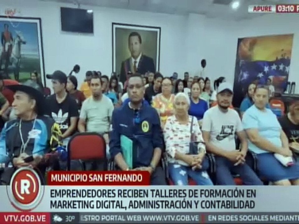 Apure | Gobierno nacional promueve talleres formativos para beneficio de los emprendedores
