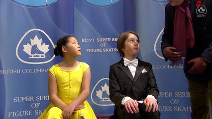Pre Juvenile Pattern Dance 2025 Skate Canada BC/YT Super Series Sectionals - Meeker Arena