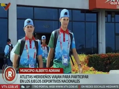 Mérida | Jóvenes atletas viajan para participar en los Juegos Deportivos Nacionales