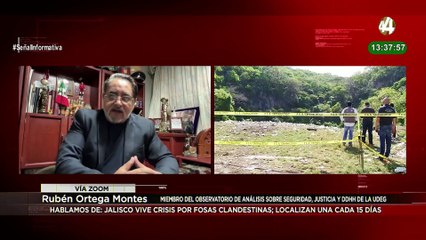 Rubén Ortega Montes habla sobre la crisis en Jalisco por las fosas clandestinas