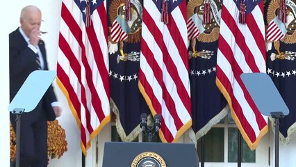 Biden pede aos americanos que 'baixem a temperatura' após vitória de Trump