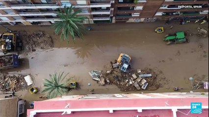 Rivers of mud in Spain could take six months to clear