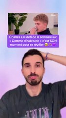 Charles chante "Comme d'habitude" sur le prime