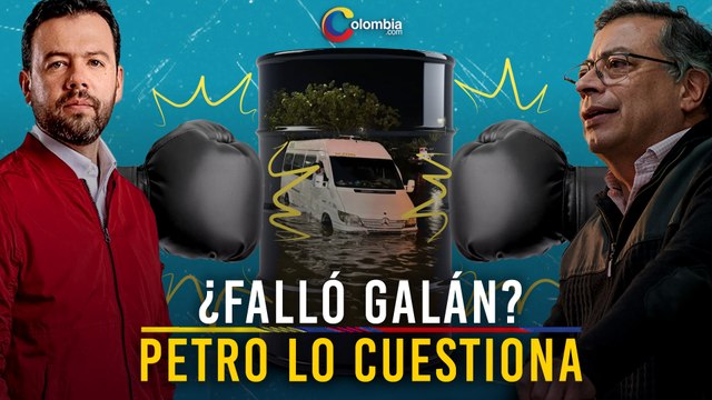 ¡Petro vs Galán! ¿Quién tiene la razón sobre las inundaciones en Bogotá?