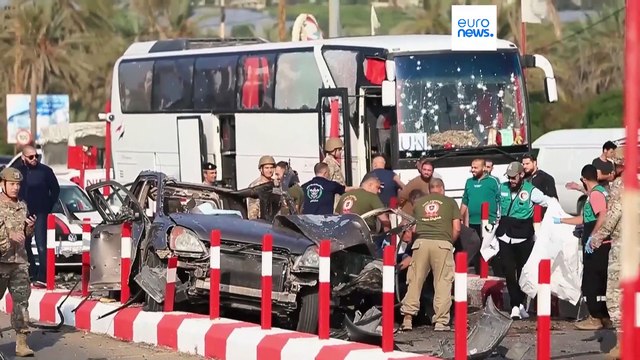 Israel sigue atacando Beirut y hiere a varios soldados libaneses y cascos azules de la ONU