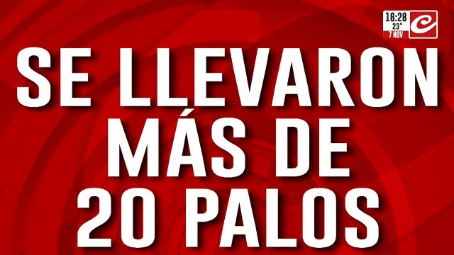 Millonario robo en joyería: se llevaron más de 20 palos
