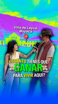 ¿Cuánto tienes que ganar para vivir aquí? 📍Villa de Leyva, Boyacá