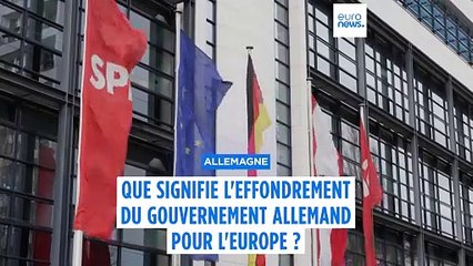 Effondrement de la coalition allemande : quelles conséquences pour l'UE ?