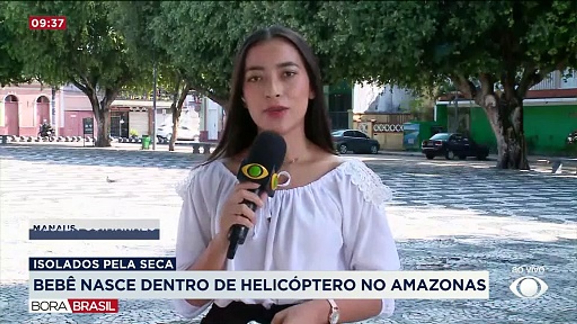 Bebê nasce dentro de helicóptero no Amazonas