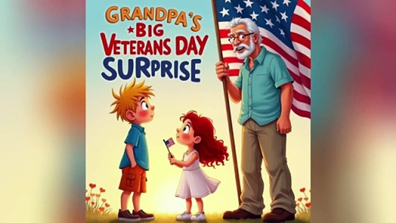 🇺🇸 Kids Read Aloud! Grandpa' Big Veterans Day Surprise - Veteran Story for Children - Story Time 🇺🇸