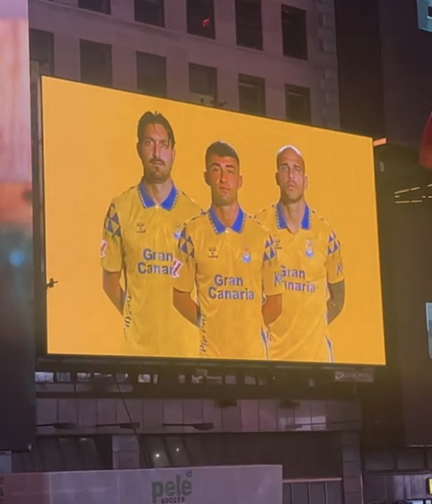 La UD Las Palmas se exhibe en Nueva York