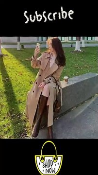 Streetwear Loose Trench Coat Midi Length Fashion Korean Elegant Khaki Black Women's Windbreaker Coat Casual Double Breasted Tops