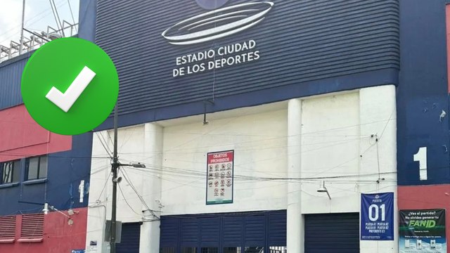 Estadio Ciudad de los Deportes es reabierto por alcalde de la Benito Juárez; así el momento