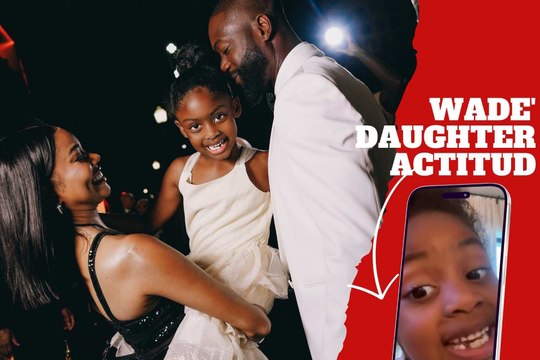 Dwyane Wade and Gabrielle Union's daughter's 'attitude' shocks everyone
