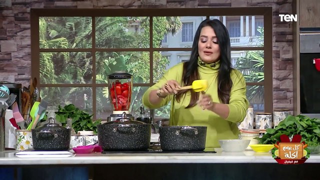 طريقة عمل سبانخ باللحمة مع الشيف فيفيان فريد