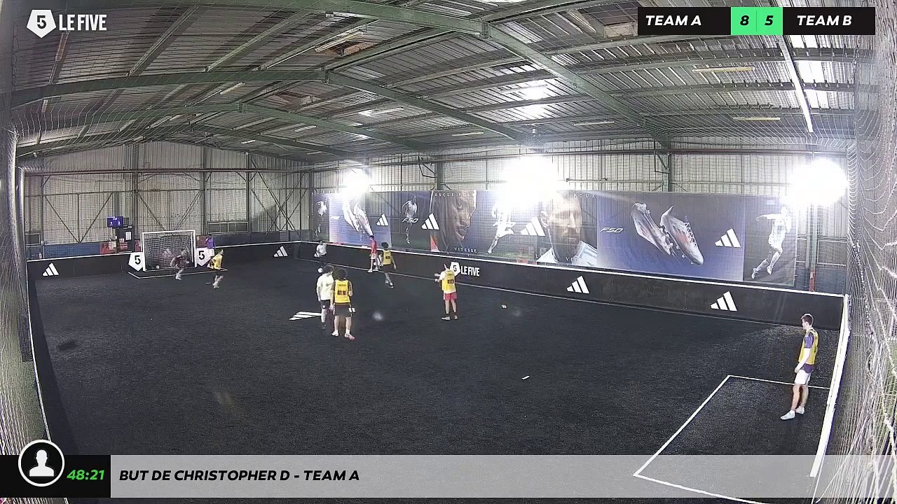 But de Christopher D - Team A