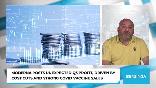 Moderna Posts Unexpected Q3 Profit, Driven by Cost Cuts and Strong Covid Vaccine Sales