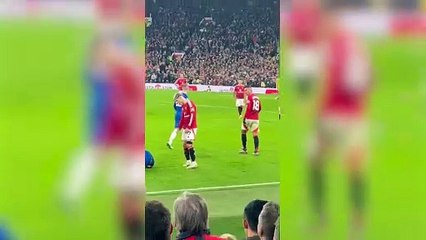 Alejandro Garnacho desató la furia de Casemiro en Manchester United