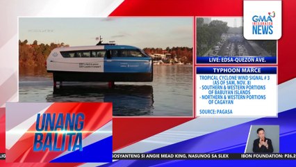 'Flying' electric hydrofoil ferry, binuksan sa Sweden | Unang Balita