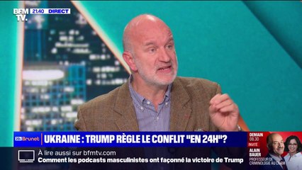 Guerre en Ukraine: "Poutine aussi, a besoin que la guerre s'arrête", estime Guillaume Ancel