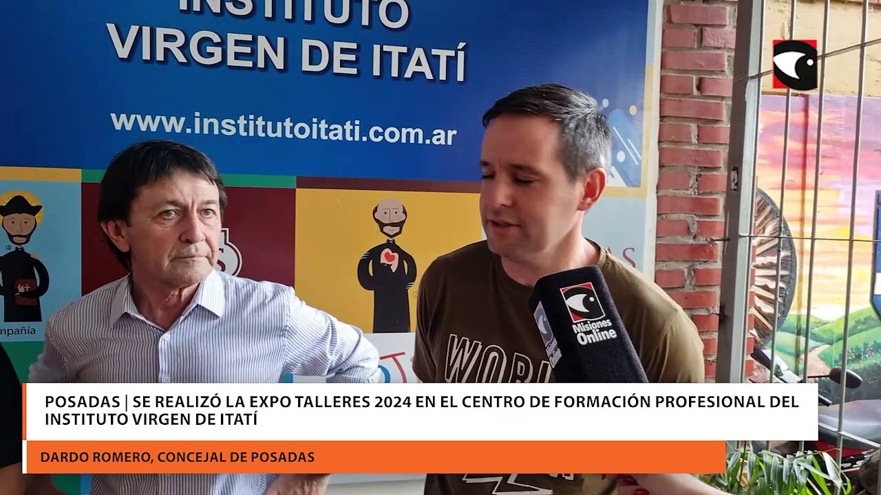 Posadas  Se realizó la Expo Talleres 2024 en el Centro de Formación Profesional del Instituto Virgen de Itatí