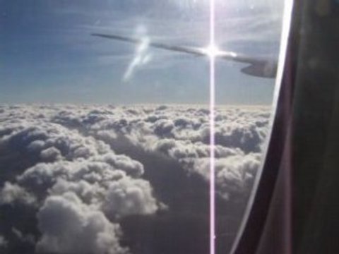 vu en avion apres decollage de paris direction dubaï