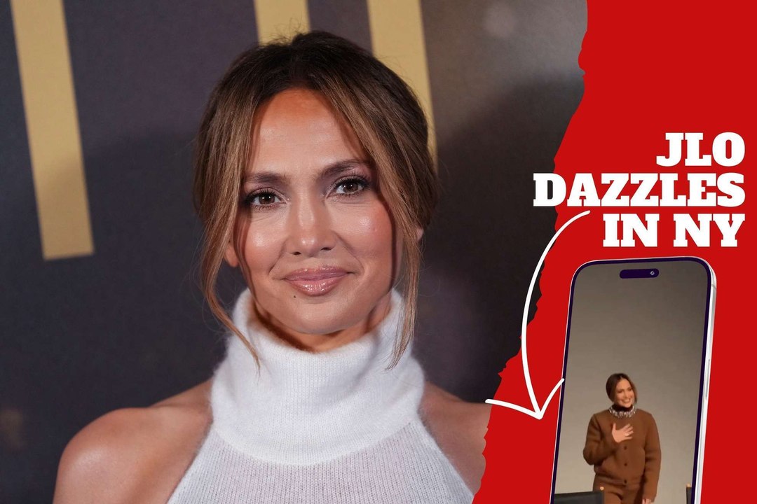 Jennifer Lopez dazzles at 'Unstoppable' screening in New York and receives standing ovation from the audience