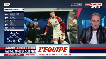 Après une fin de match folle, l'OL repart d'Hoffenheim avec un point - Foot - C3 - OL