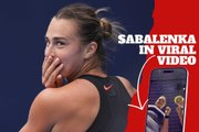 Aryna Sabalenka in viral transformation video for evening party