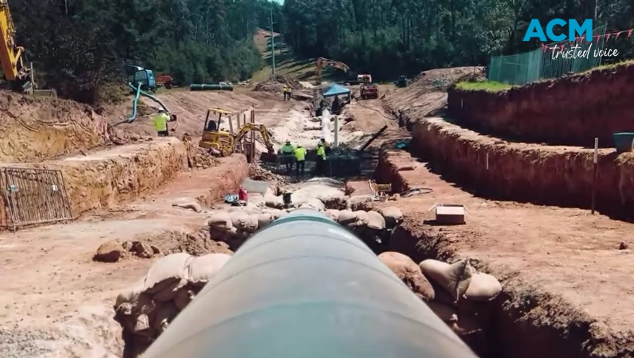 Critical water main repairs in the Shoalhaven