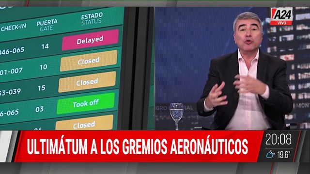 🔴ESTALLÓ EL CONFLICTO CON LOS GREMIOS AERONÁUTICOS: ECHARON A 15 EMPLEADOS DE INTERCARGO