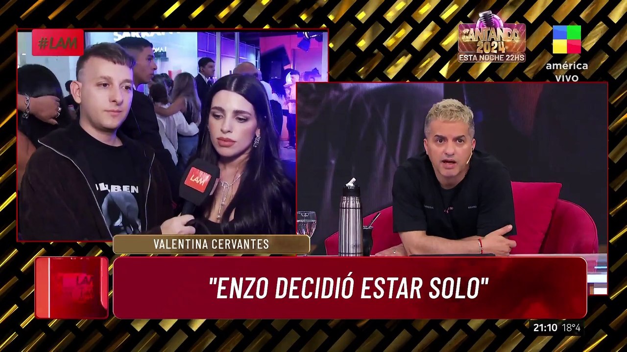 Valentina Cervantes ROMPE EL SILENCIO tras su separación de ENZO FERNÁNDEZ