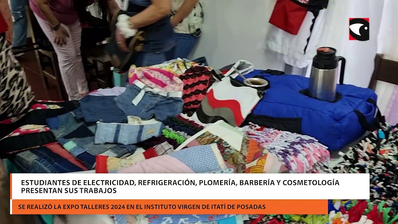 Se realizó la Expo Talleres 2024 en el Instituto Virgen de Itatí de Posadas