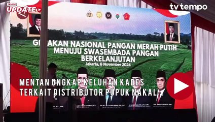 Mentan Ungkap Keluhan Kades Terkait Distributor Pupuk Nakal